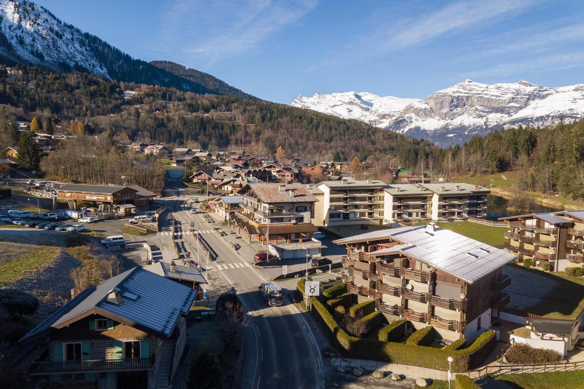 Residence Le Prarion 24A Ski In- Ski Out - Happy Rentals Les Houches Eksteriør billede